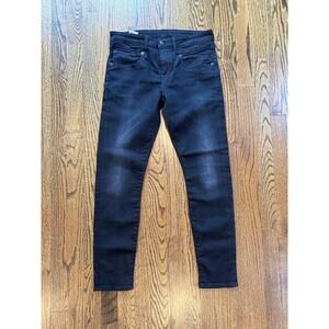R13 High Rise Jeans Boy Skinny Sz 27 R13WM0086-73 -Made in Italy